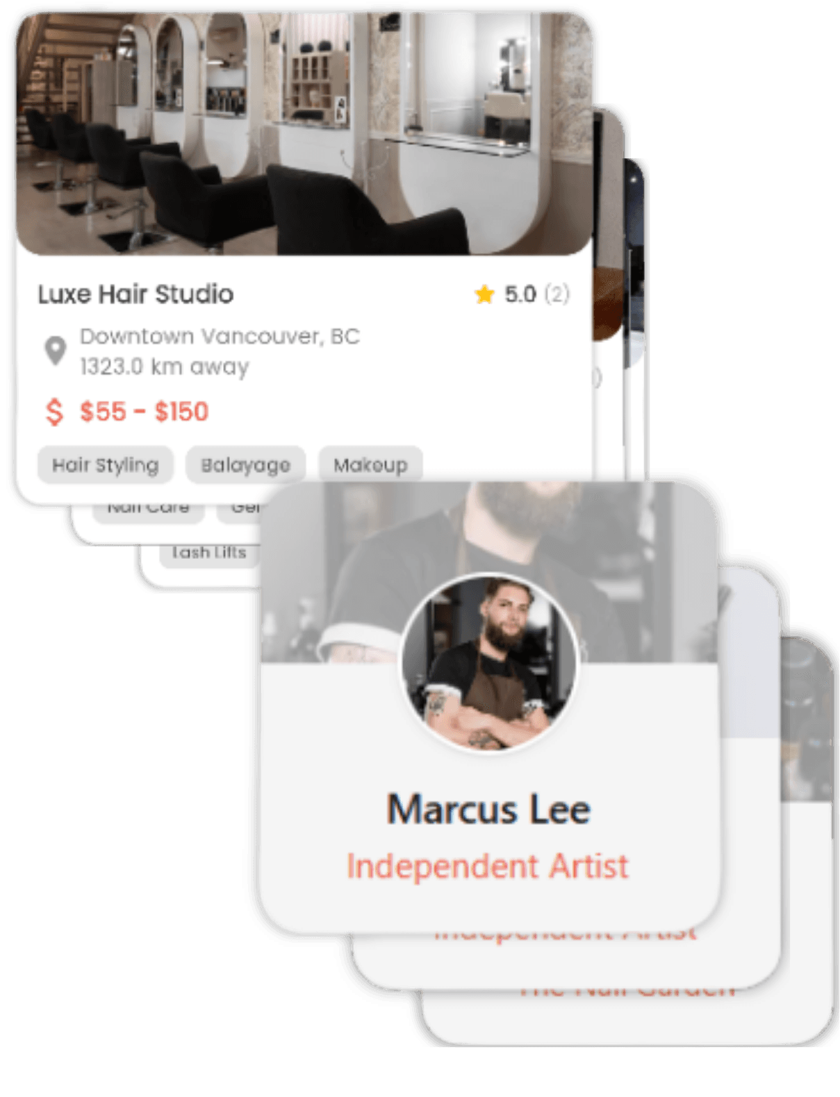 Select Salon or Provider